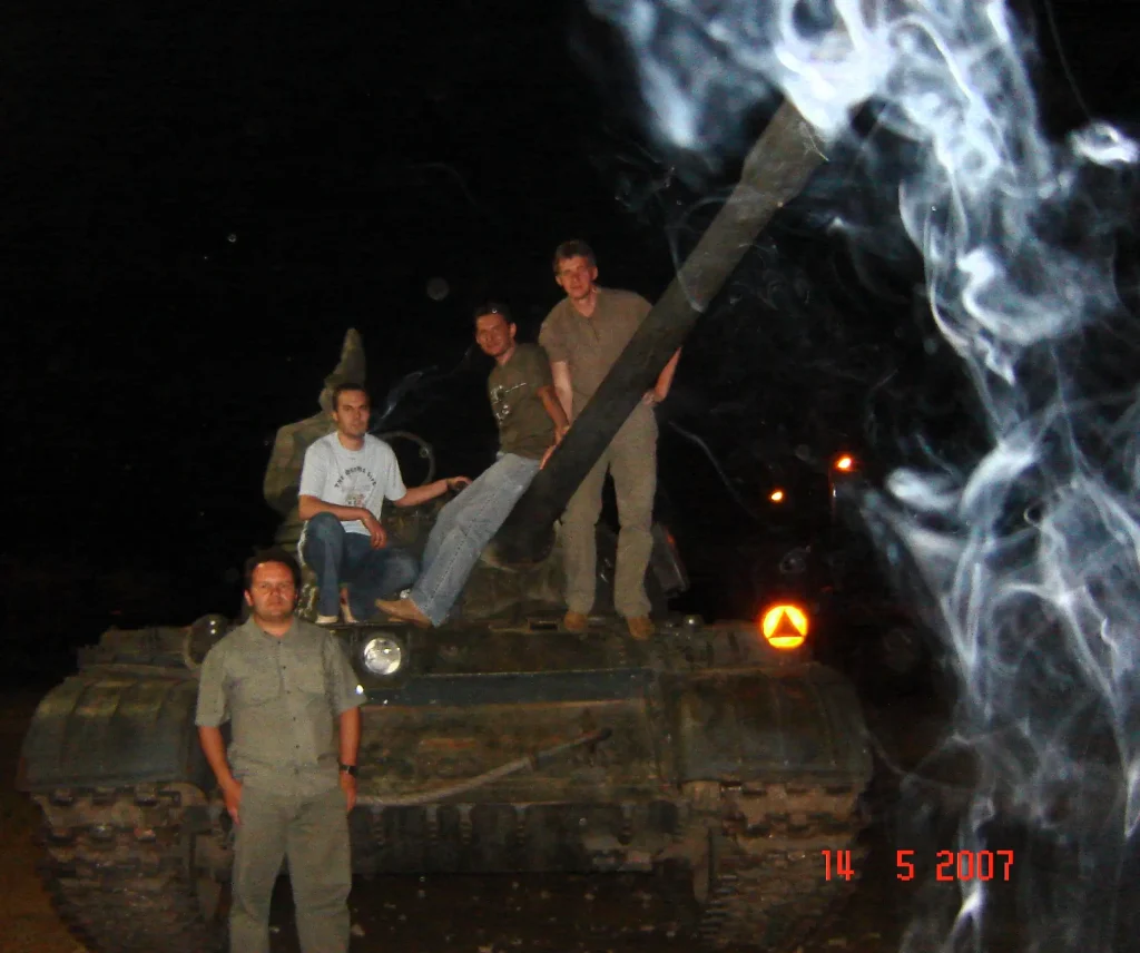 Starachowice, 300km od&nbsp;domu i&nbsp;czołg T‑55 Merida